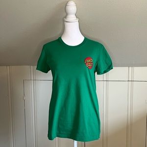 Santa Cruz classic Dot Green Logo T-Shirt